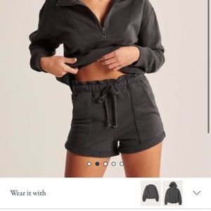 Abercrombie & Fitch Paperbag Cloud Shorts, Small